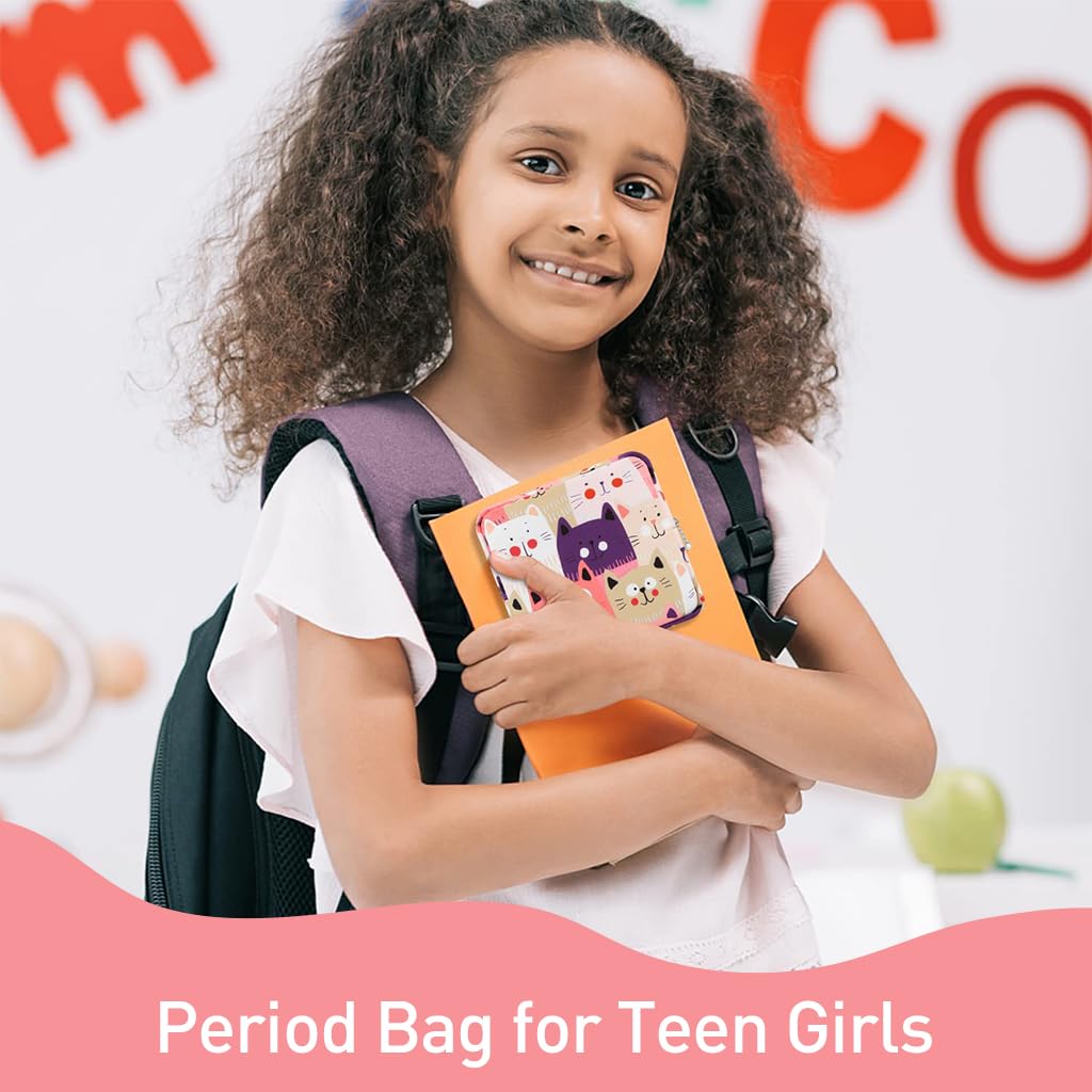 PALAY Sanitary Pads Storage Pouch Cartoon Canvas Zipper Pouches Storage Pouches Coin Bags Multi-purpose Cartoon Canvas Zipper Pouches Makeup Pouches PALAY Sanitary Pads Storage Pouch Cartoon Canvas Zipper Pouches Storage Pouches Coin Bags Multi-purpose Cartoon Canvas Zipper Pouches Makeup Pouches